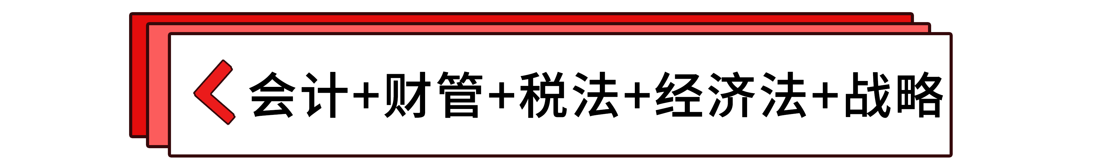 會計+財管+稅法+經(jīng)濟(jì)法+戰(zhàn)略