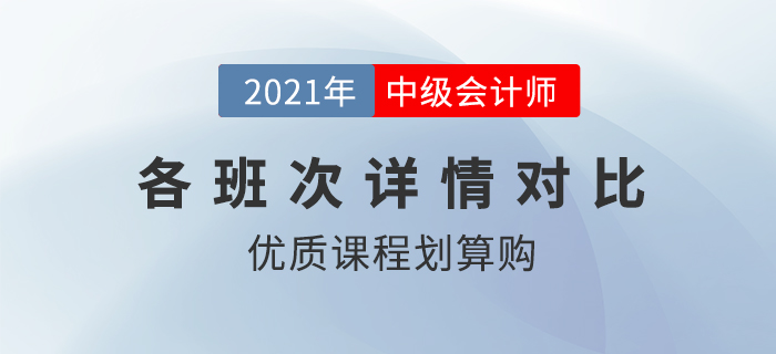 購買東奧2021年中級會計考試輔導課程有哪些優(yōu)惠,？哪個班次最劃算,？