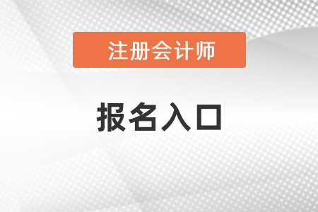 2021年注會考試報名入口