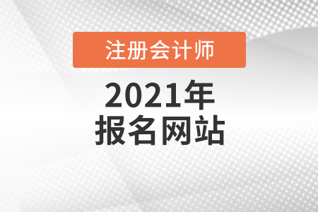 2021年注冊(cè)會(huì)計(jì)師報(bào)名網(wǎng)站