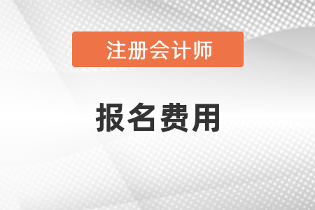 四川省廣安2021年cpa報(bào)名費(fèi)用是多少？