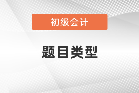 2021初級會計(jì)考試題目類型