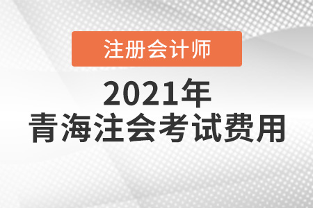 2021年青海注會(huì)考試費(fèi)用多少錢