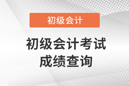 2021年初級(jí)會(huì)計(jì)職稱(chēng)考試成績(jī)查詢(xún)?cè)趺床?