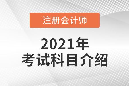 注冊(cè)會(huì)計(jì)師考試科目介紹