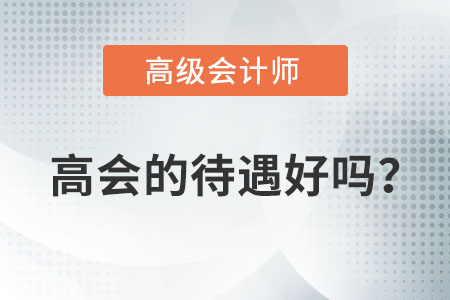 高級會計師的待遇好嗎,？