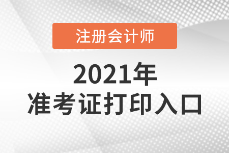 2021年注冊(cè)會(huì)計(jì)師準(zhǔn)考證打印不了