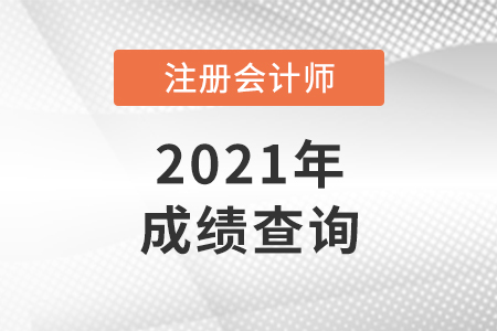 注冊會計師考試成績查詢