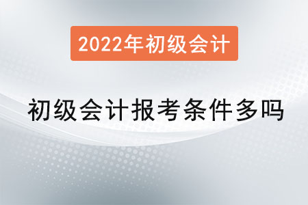 初級(jí)會(huì)計(jì)報(bào)考條件多嗎