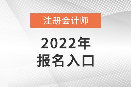 廣東2022年cpa考試報名入口