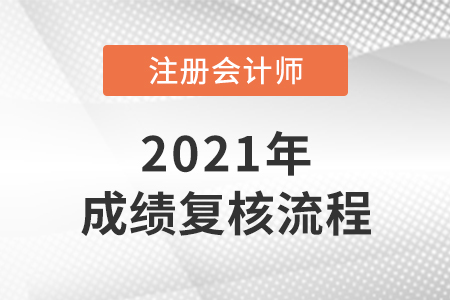 2021年cpa成績(jī)復(fù)核流程