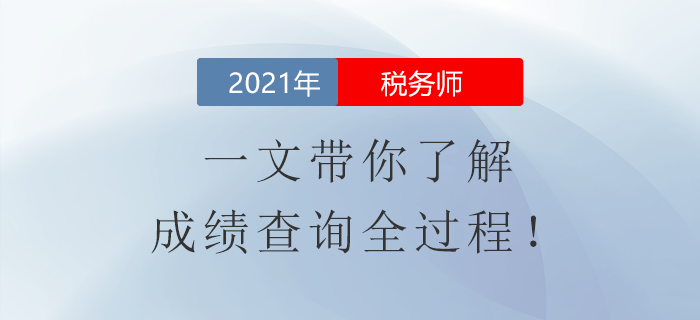 稅務(wù)師成績查詢攻略！一文帶你了解成績查詢?nèi)^程