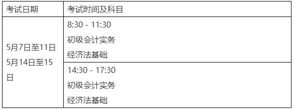 2022年江西省高級會計師考試考務信息公布