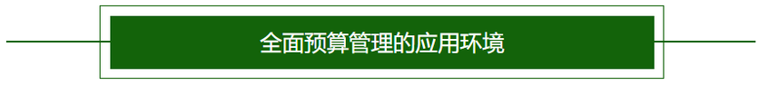 全面預(yù)算管理的應(yīng)用環(huán)境2-2022年高級(jí)會(huì)計(jì)考試高頻考點(diǎn)