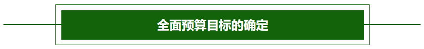 全面預(yù)算目標(biāo)的確定-2022年高級(jí)會(huì)計(jì)考試高頻考點(diǎn)