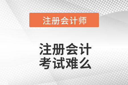 注冊會計師綜合階段考試難不難你知道么,？