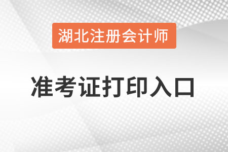 湖北省仙桃市注冊(cè)會(huì)計(jì)師準(zhǔn)考證打印入口怎么進(jìn),？