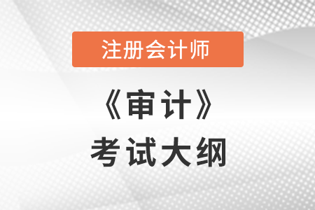 2023年注會審計大綱公布了嗎,？