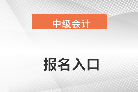 中級(jí)會(huì)計(jì)師2022年報(bào)名網(wǎng)站在哪里,？報(bào)名入口開通了嗎,？