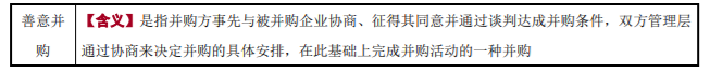 企業(yè)并購類型2-2022年高級會計考試高頻考點