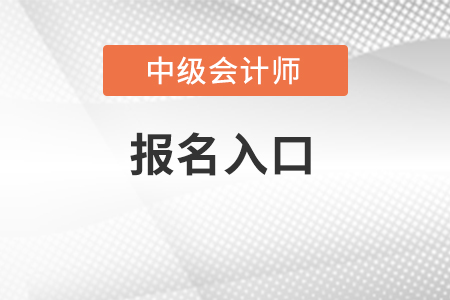 中級(jí)會(huì)計(jì)師2022年報(bào)名入口官網(wǎng)是什么,？