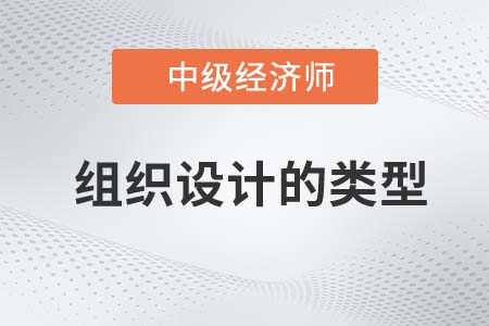 組織設計的類型_2022中級經(jīng)濟師人力資源備考預習知識點