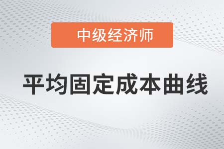 平均固定成本曲線_2022中級(jí)經(jīng)濟(jì)師經(jīng)濟(jì)基礎(chǔ)備考知識(shí)點(diǎn)