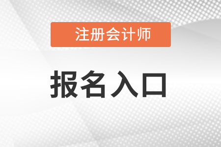 注冊(cè)會(huì)計(jì)師報(bào)名時(shí)間2022官網(wǎng)怎么找?