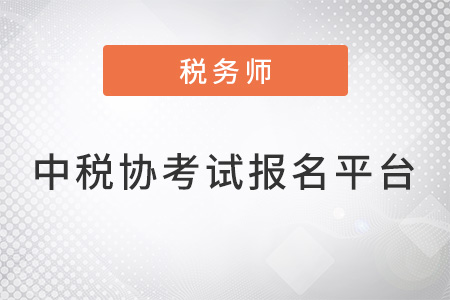 中稅協(xié)稅務師考試報名平臺