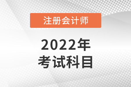 注冊(cè)會(huì)計(jì)師考哪些科目你了解嗎