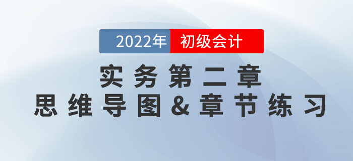 2022年《初級(jí)會(huì)計(jì)實(shí)務(wù)》第二章思維導(dǎo)圖+章節(jié)練習(xí)