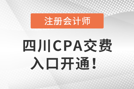 四川省遂寧CPA交費(fèi)入口開通！速來交費(fèi),！