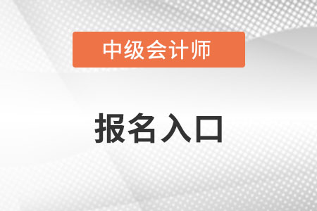 2022廣東省江門(mén)中級(jí)會(huì)計(jì)師報(bào)考入口是什么,？