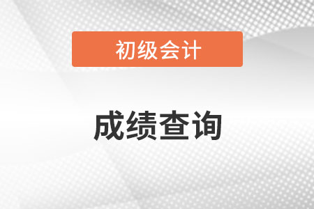 2022年初級會計成績查詢時間公布了嗎,？