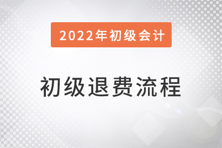 初級(jí)會(huì)計(jì)考試退費(fèi)流程是什么