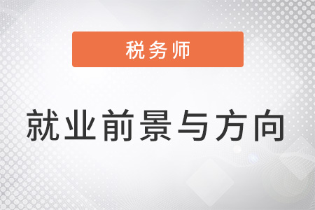 稅務師就業(yè)前景與方向有什么,？