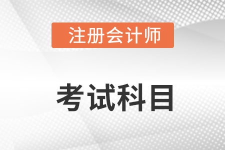 2022年注冊(cè)會(huì)計(jì)師科目都有什么?