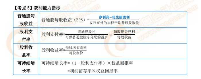 P2考試常用公式