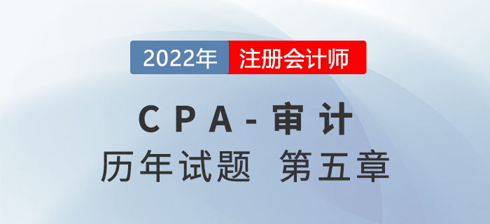 注會審計歷年試題強化訓練——第五章信息技術對審計的影響