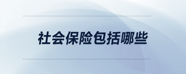 社會(huì)保險(xiǎn)包括哪些