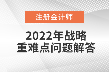 發(fā)展戰(zhàn)略的主要類型_CPA戰(zhàn)略重難點問答