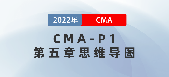 2022年CMA《財務(wù)規(guī)劃、績效與分析》第五章思維導(dǎo)圖