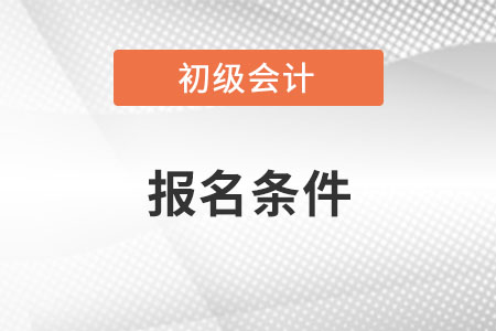 初級(jí)會(huì)計(jì)師考試2023年報(bào)名條件和時(shí)間
