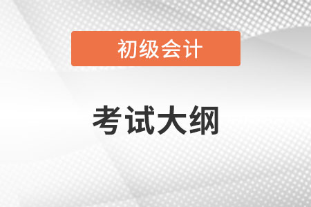 2023初級(jí)會(huì)計(jì)職稱考試大綱在哪下載,？