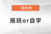 備考2023年稅務(wù)師，報(bào)班和自學(xué)哪個(gè)更適合你,？