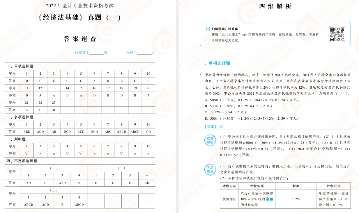 初級(jí)會(huì)計(jì)經(jīng)濟(jì)法基礎(chǔ)輕3免費(fèi)試讀