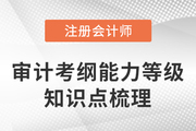 考綱下發(fā),！2023年注會(huì)審計(jì)哪些知識(shí)點(diǎn)需要重點(diǎn)學(xué)？