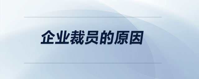 企業(yè)裁員的原因