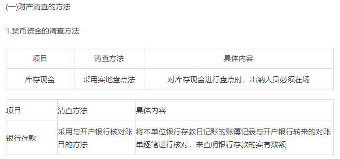 初級(jí)會(huì)計(jì)實(shí)務(wù)知識(shí)點(diǎn)-財(cái)產(chǎn)清查