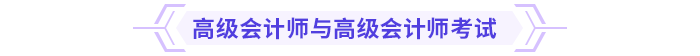 高級(jí)會(huì)計(jì)師與高級(jí)會(huì)計(jì)師考試